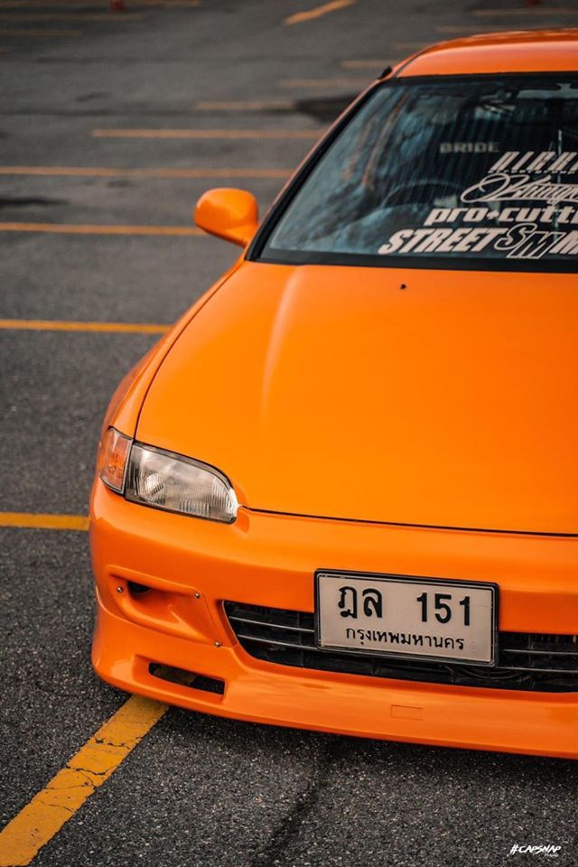 你喜欢的颜色！本田思域 EG！VTEC JDM 日系车 靓仔！