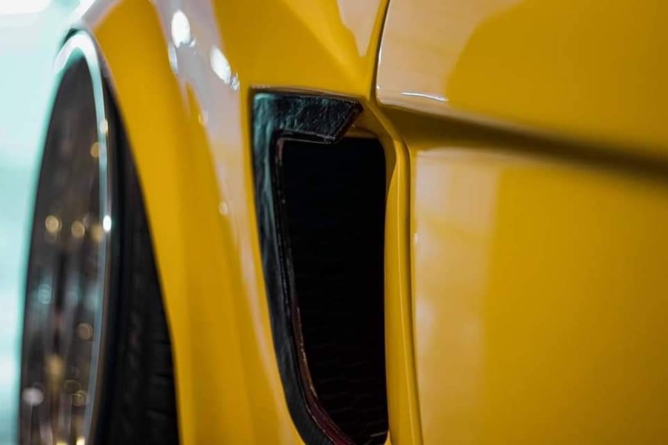 宽体低趴本田NSX，很黄很暴力！