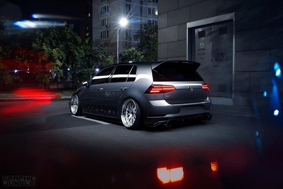 Golf MK7 GTI 改色膜营造出的高级感