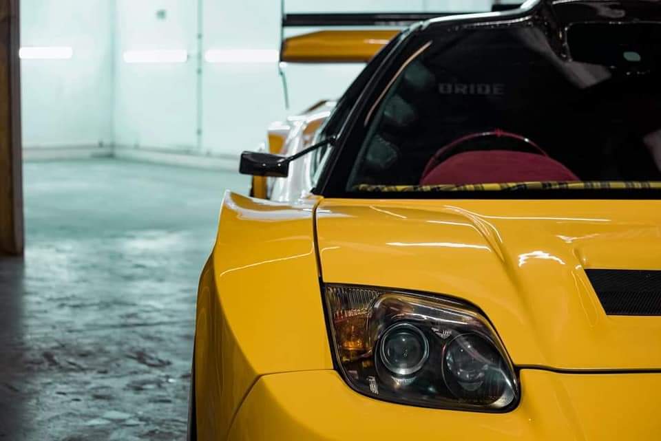 宽体低趴本田NSX，很黄很暴力！