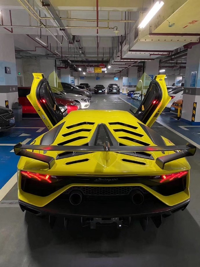 Aventador SVJ，目前它的竞争对手应该是迈凯轮P1。