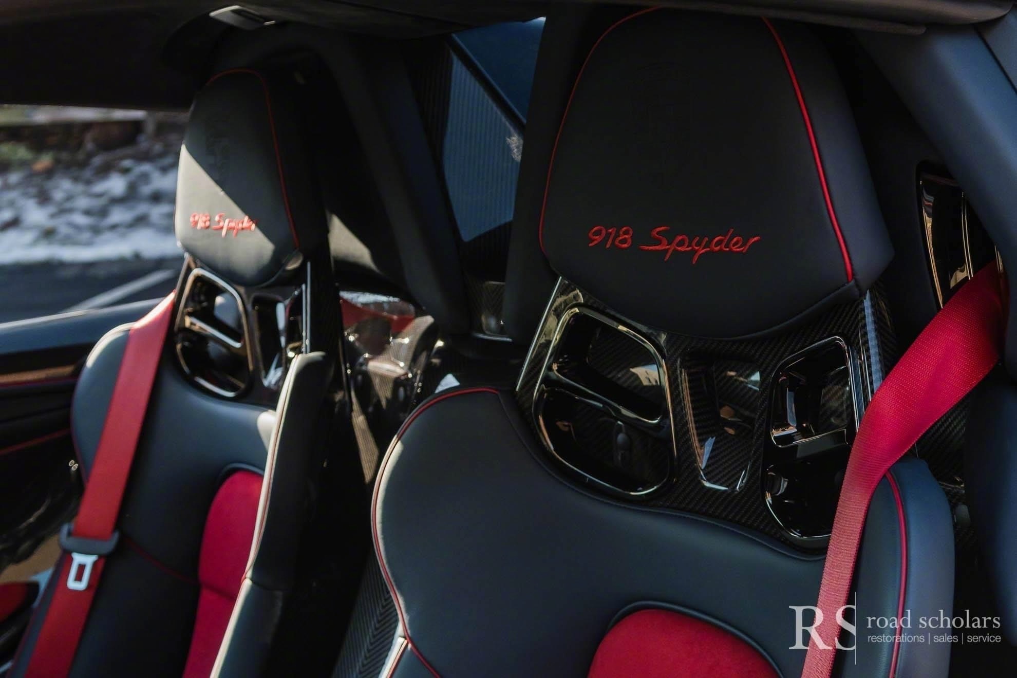 保时捷918 细节大片