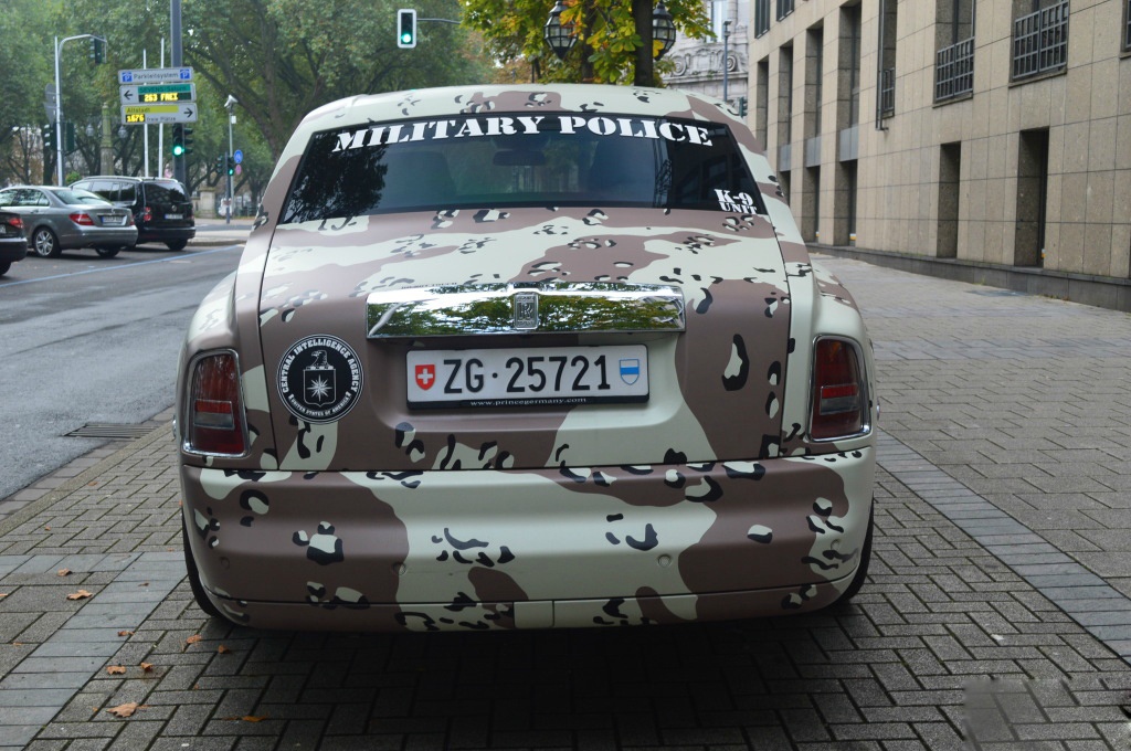 迷彩劳斯莱斯Rolls-Royce Phantom