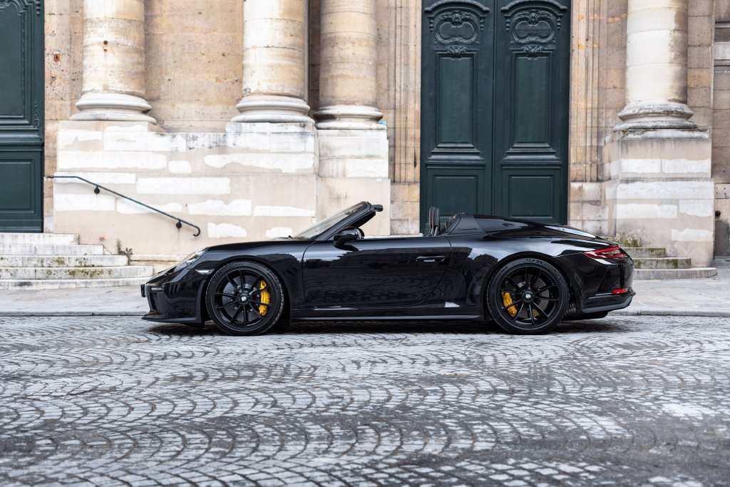 Porsche 911 Speedster，黑色酷酷的