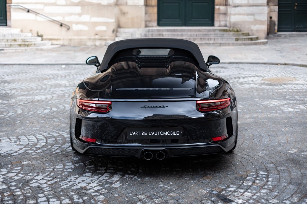 Porsche 911 Speedster，黑色酷酷的