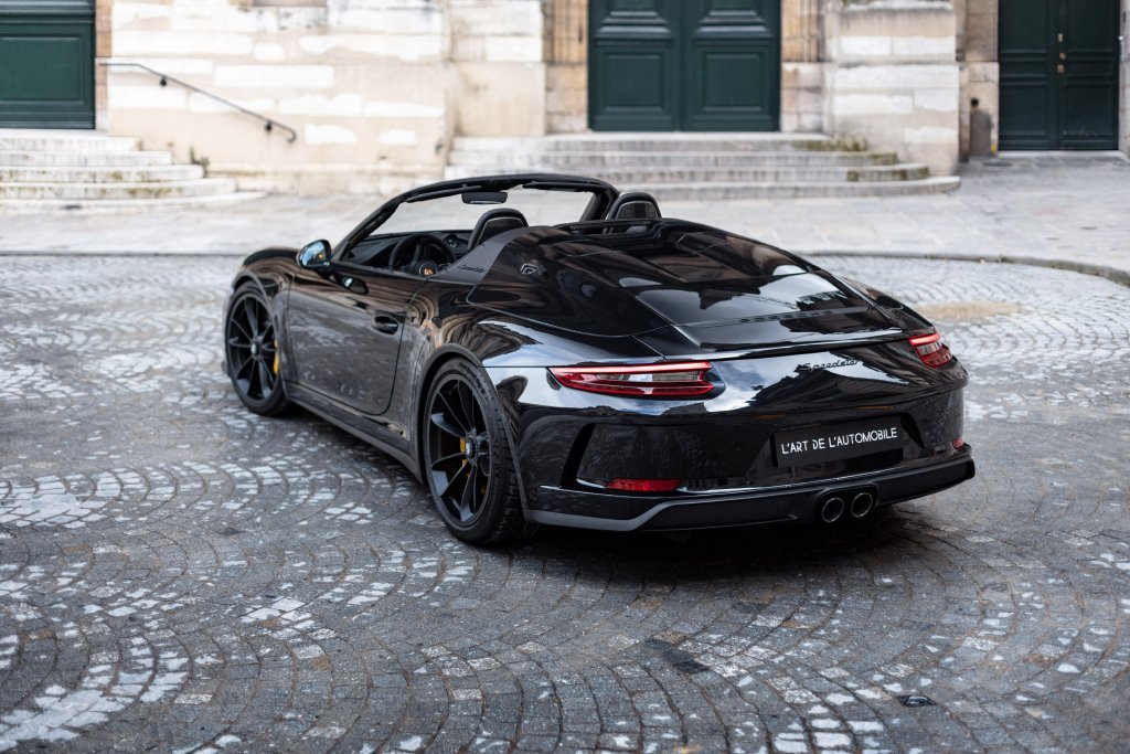 Porsche 911 Speedster，黑色酷酷的