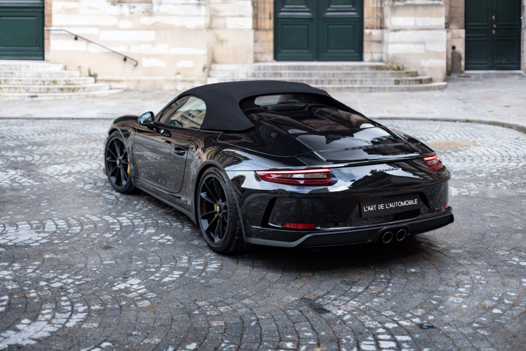 Porsche 911 Speedster，黑色酷酷的