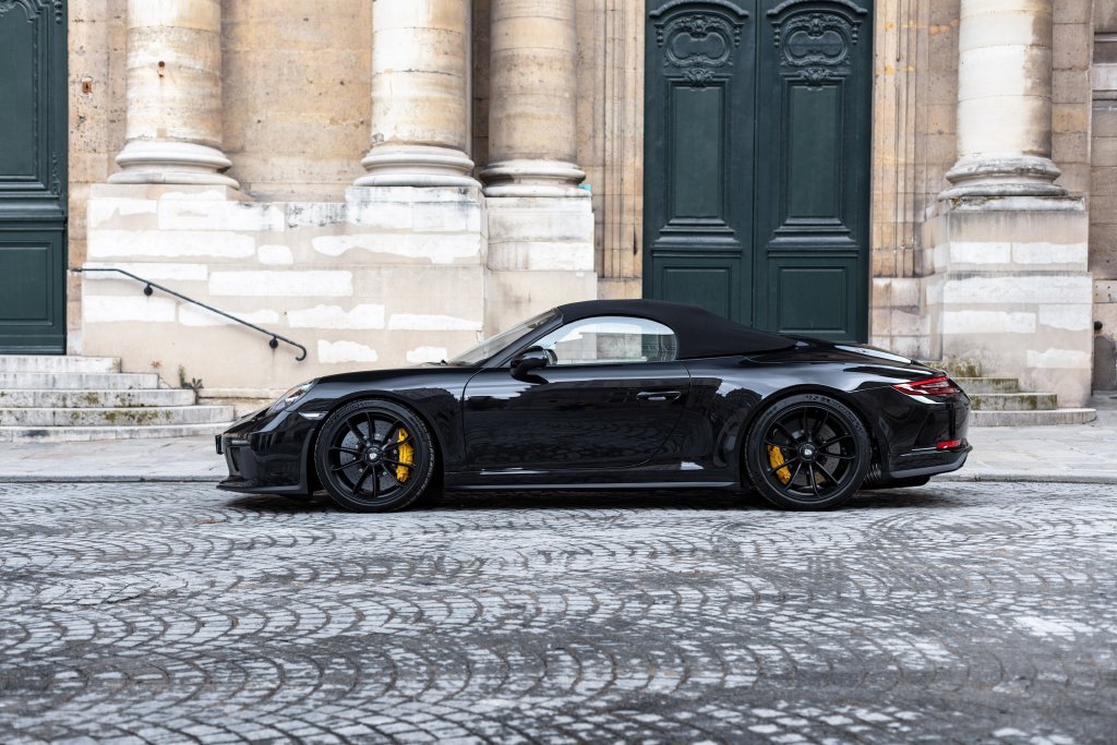 Porsche 911 Speedster，黑色酷酷的