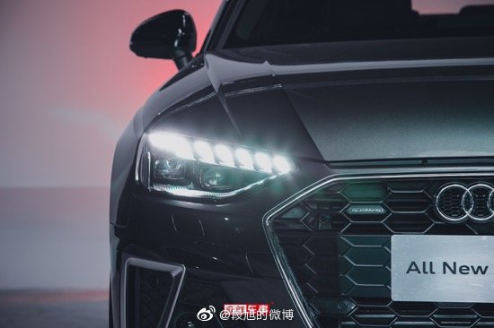 汽车美图大赏：棚拍新片全新奥迪A4L