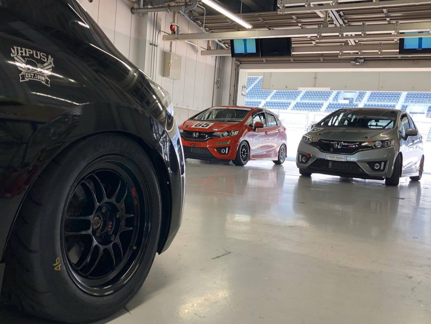 的 本田飞度 GK5 赛车！VTEC 型！