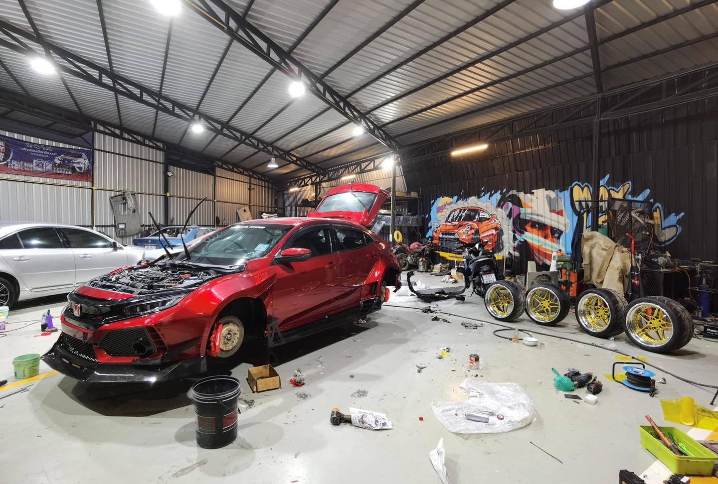 宽体！十代目 本田思域 两厢！