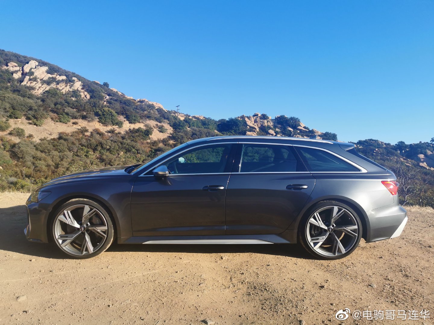 以后奥迪RS6就是我的奋斗目标了！