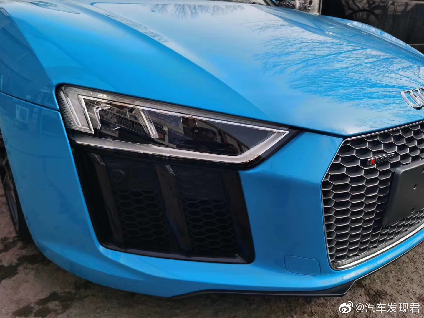 奥迪R8 Spyper 5.2L V10 敞篷版 限量版个性化颜色