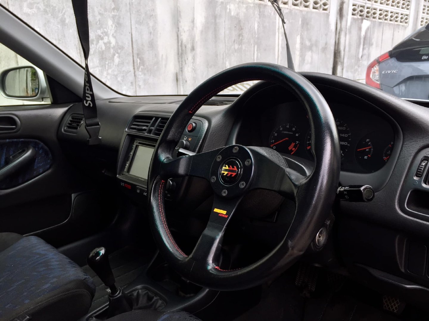 大哥这么爱思域？家里放两台！本田思域 EK