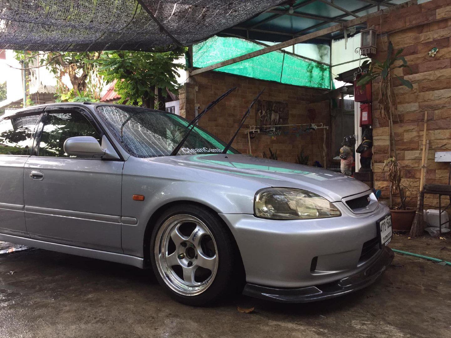 大哥这么爱思域？家里放两台！本田思域 EK