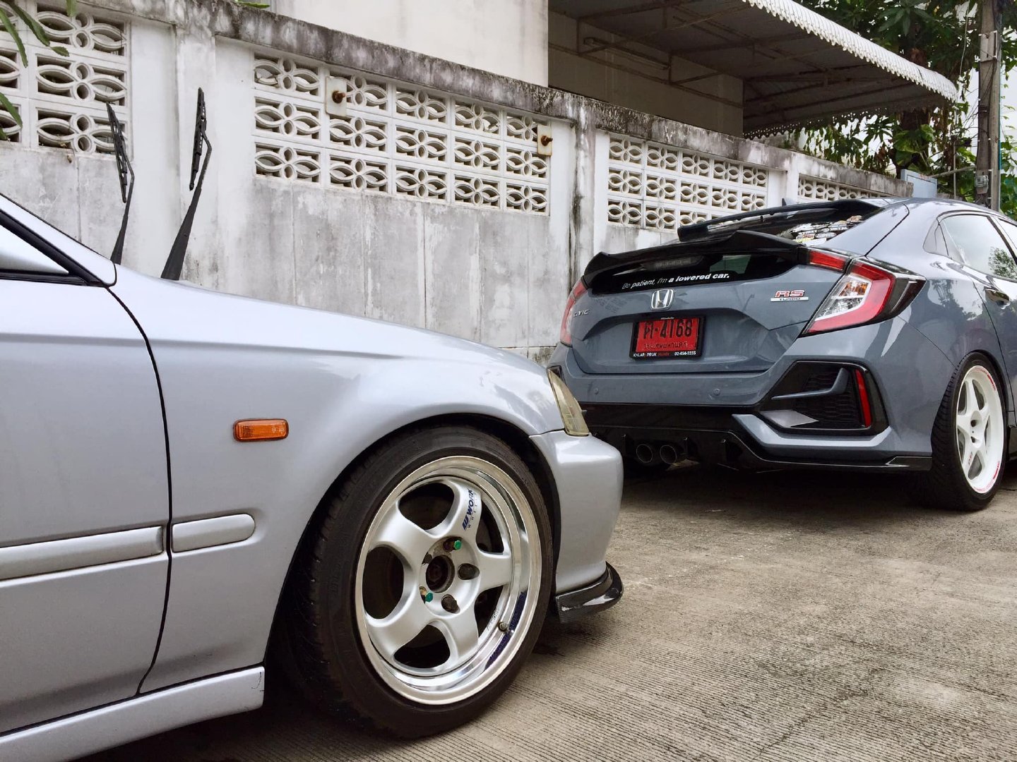 大哥这么爱思域？家里放两台！本田思域 EK