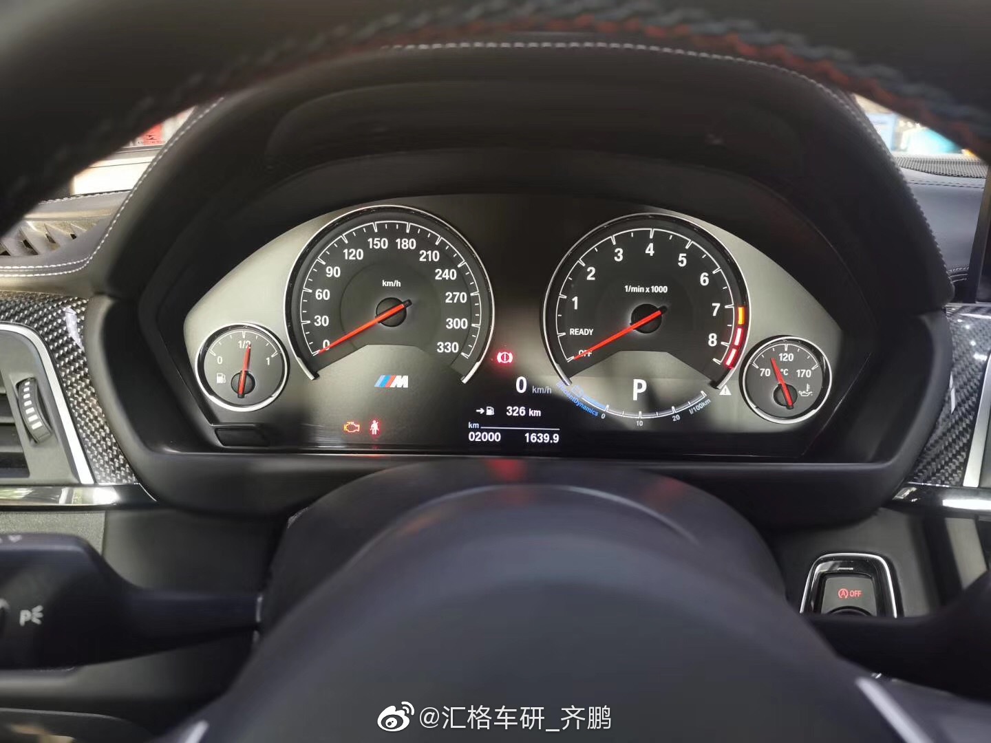 这台宝马M4真的好看，不愧是标杆!