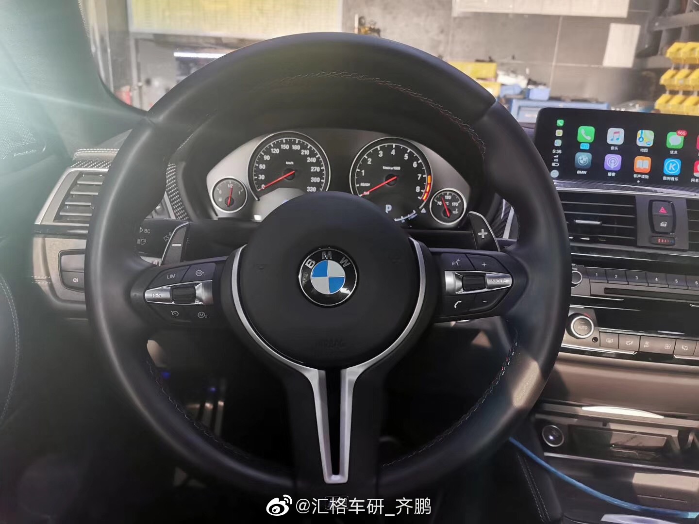 这台宝马M4真的好看，不愧是标杆!