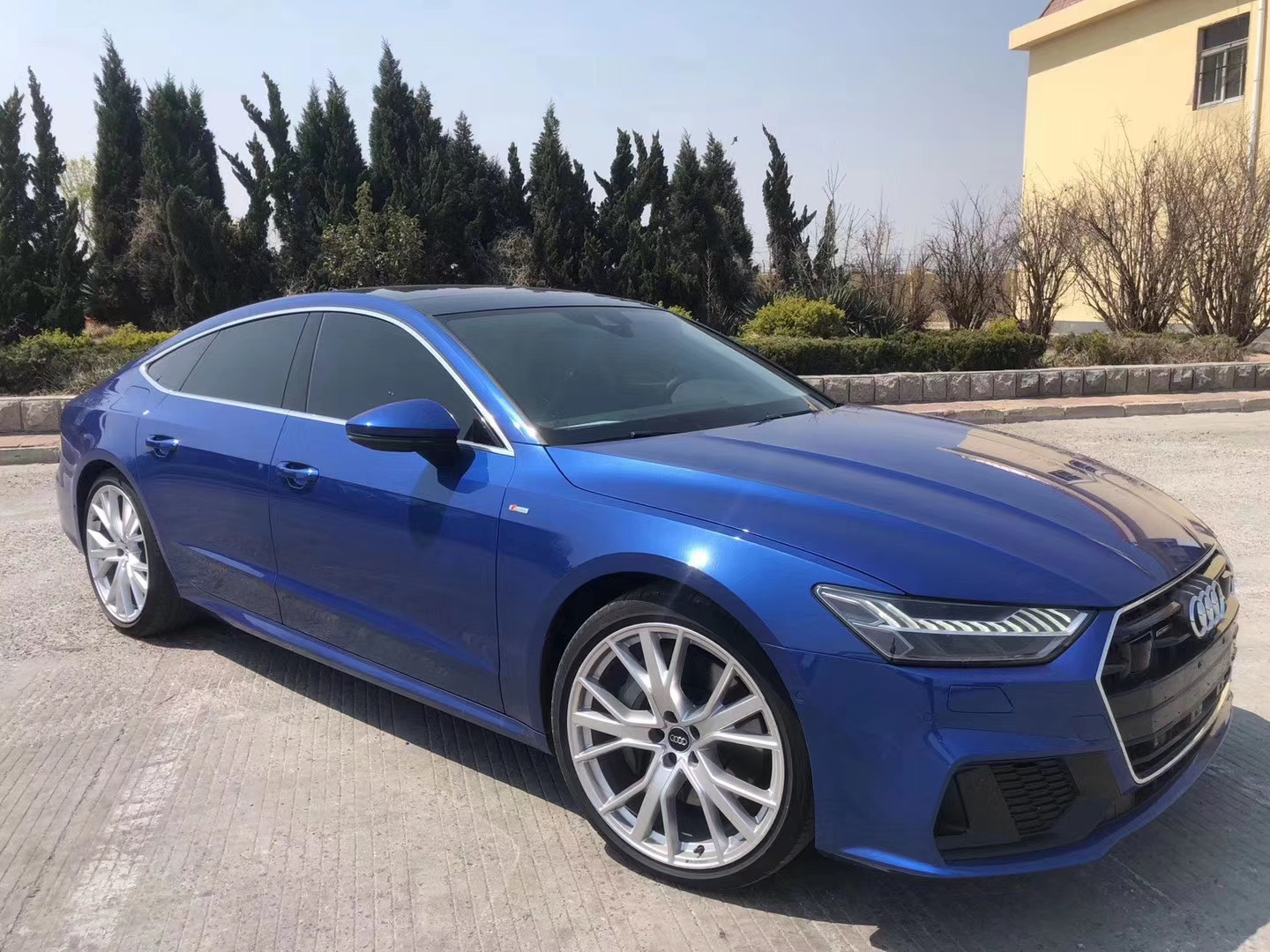 高清汽车美图：奥迪家族的颜值担当，奥迪A7