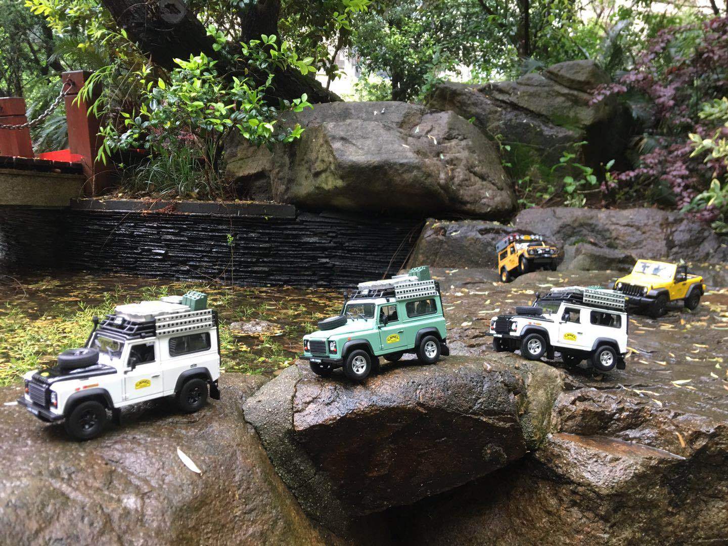 好看的汽车：大饱眼福，路虎骆驼杯