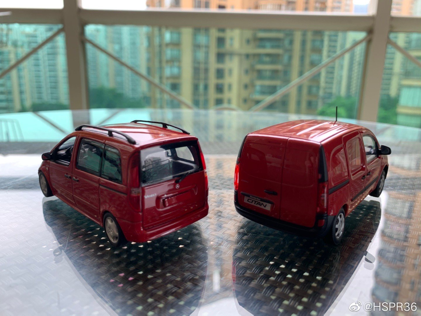 新入手的迷你切奔驰Vaneo和Citan