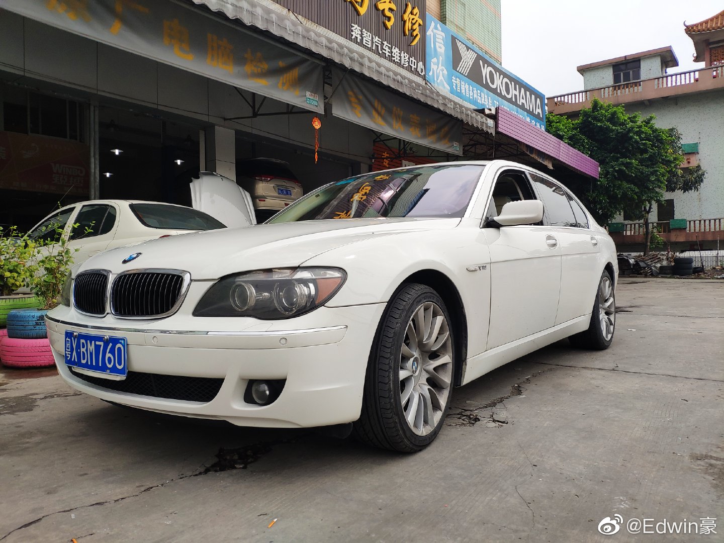 宝马760Li individual E66 还是美版正规手续