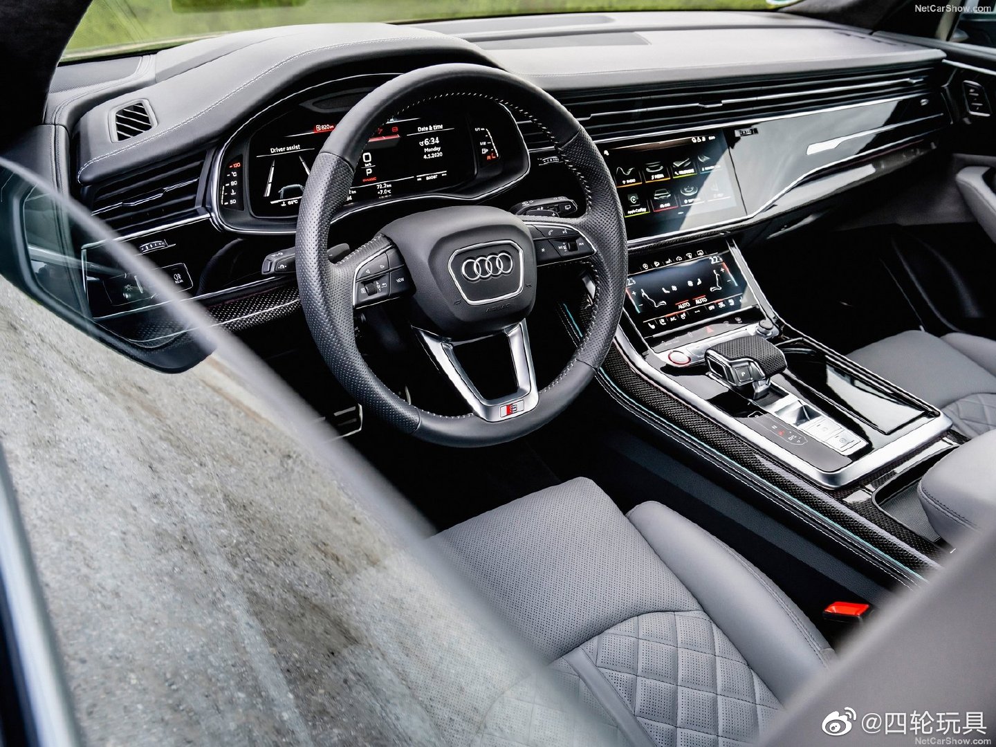 每天一组汽车美图：奥迪SQ8，感受一波~~