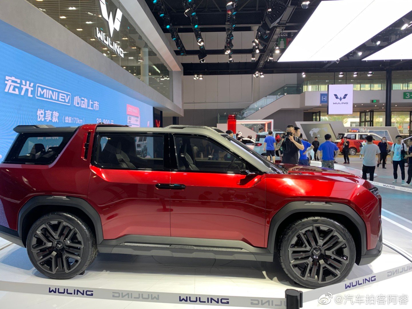 宏光侠实拍，完成度很高了，量产版不会差太多的