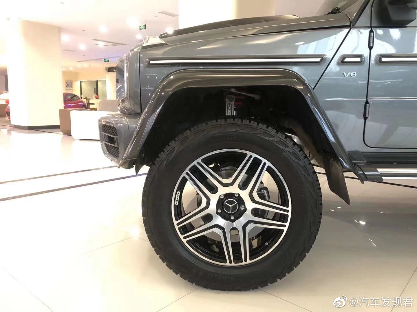 新款奔驰G500 4x4，超级大佬座驾