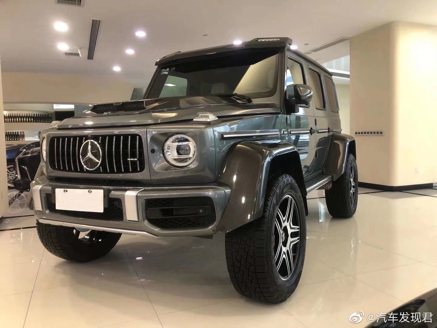 新款奔驰G500 4x4，超级大佬座驾