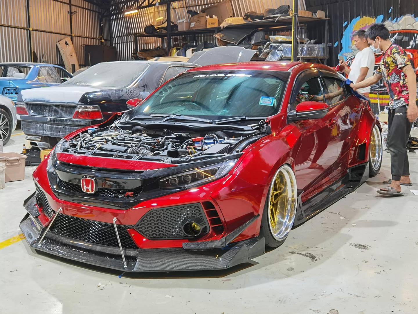 宽体！十代目 本田思域 两厢！