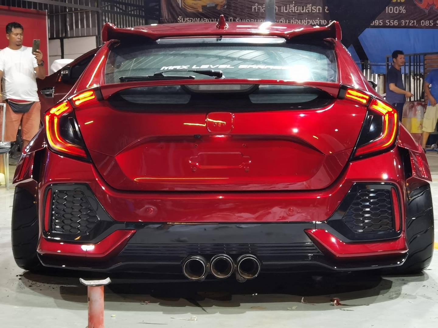 宽体！十代目 本田思域 两厢！