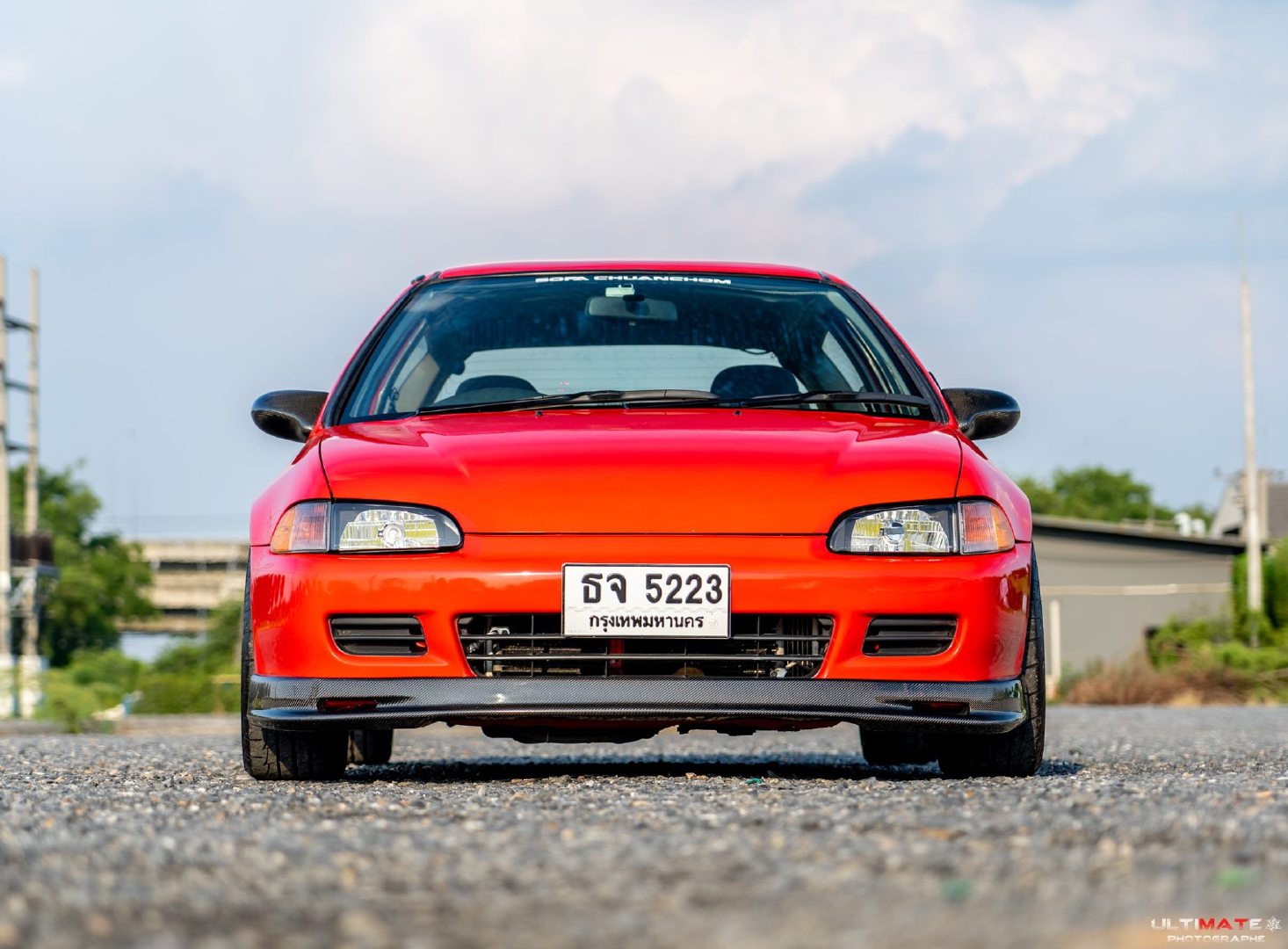 汽车美图赏析：x 本田思域 EG x K机器