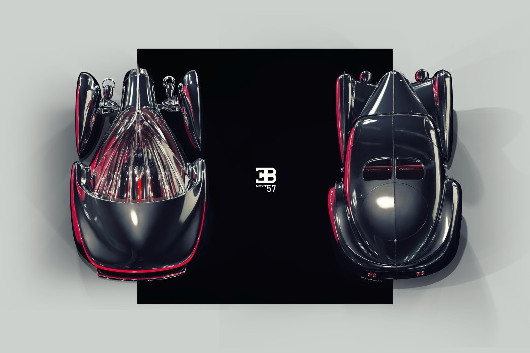 由doinnext_cong设计的布加迪NEXT-57概念设计，蒸汽朋克范！