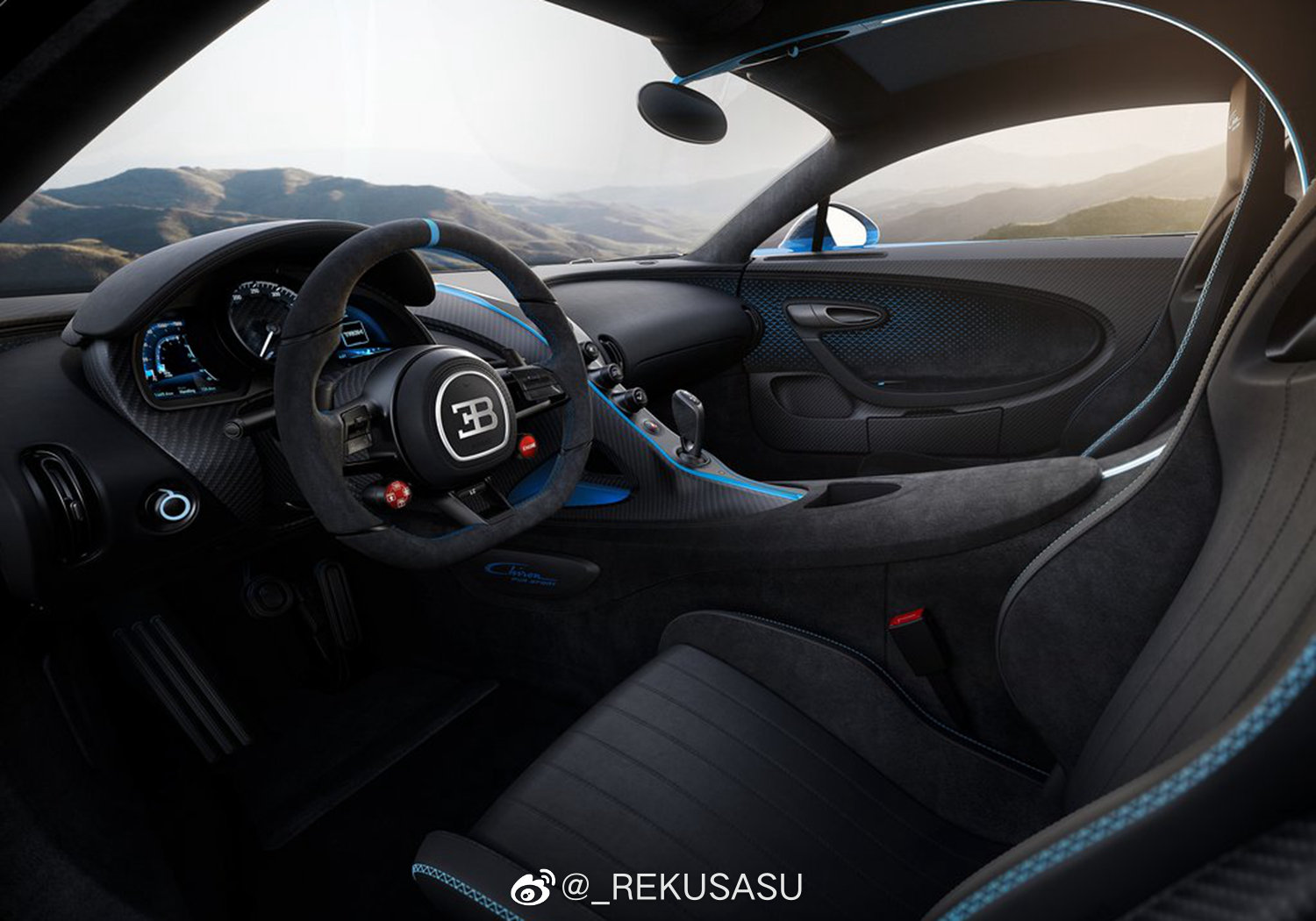 高清汽车美图：六台顶尖的布加迪车款展示