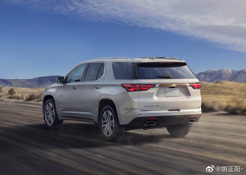 北美的雪佛兰Traverse更新到最新的2021款