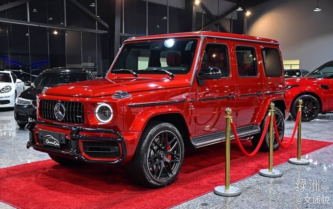 1/9 梅赛德斯amg g63 内外全红,红红火火!