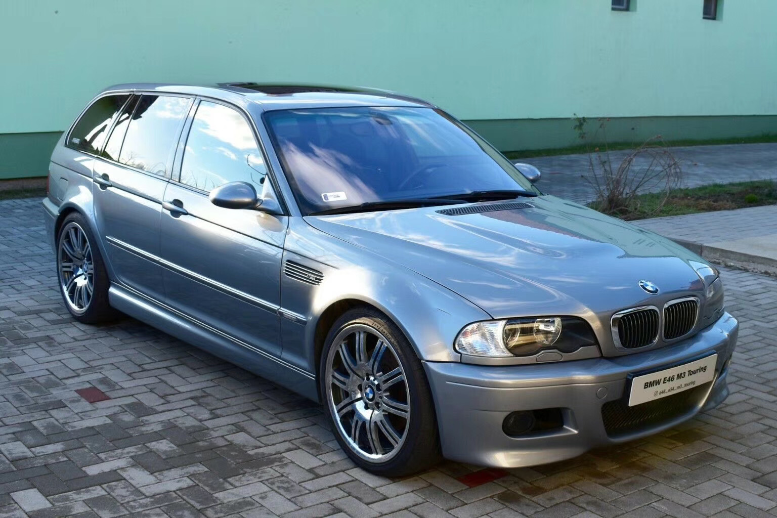 这台宝马M3真的好看，不愧是标杆!