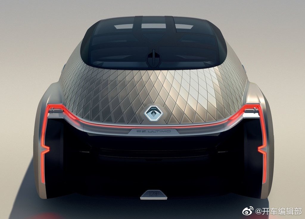 雷诺未来概念车，这颜值如何？