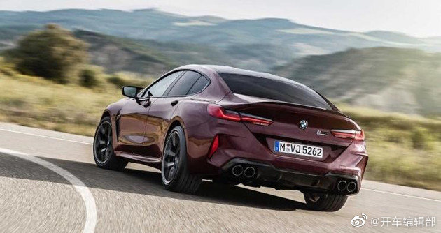 宝马M8 Gran Coupe上市，最强四门轿车来啦