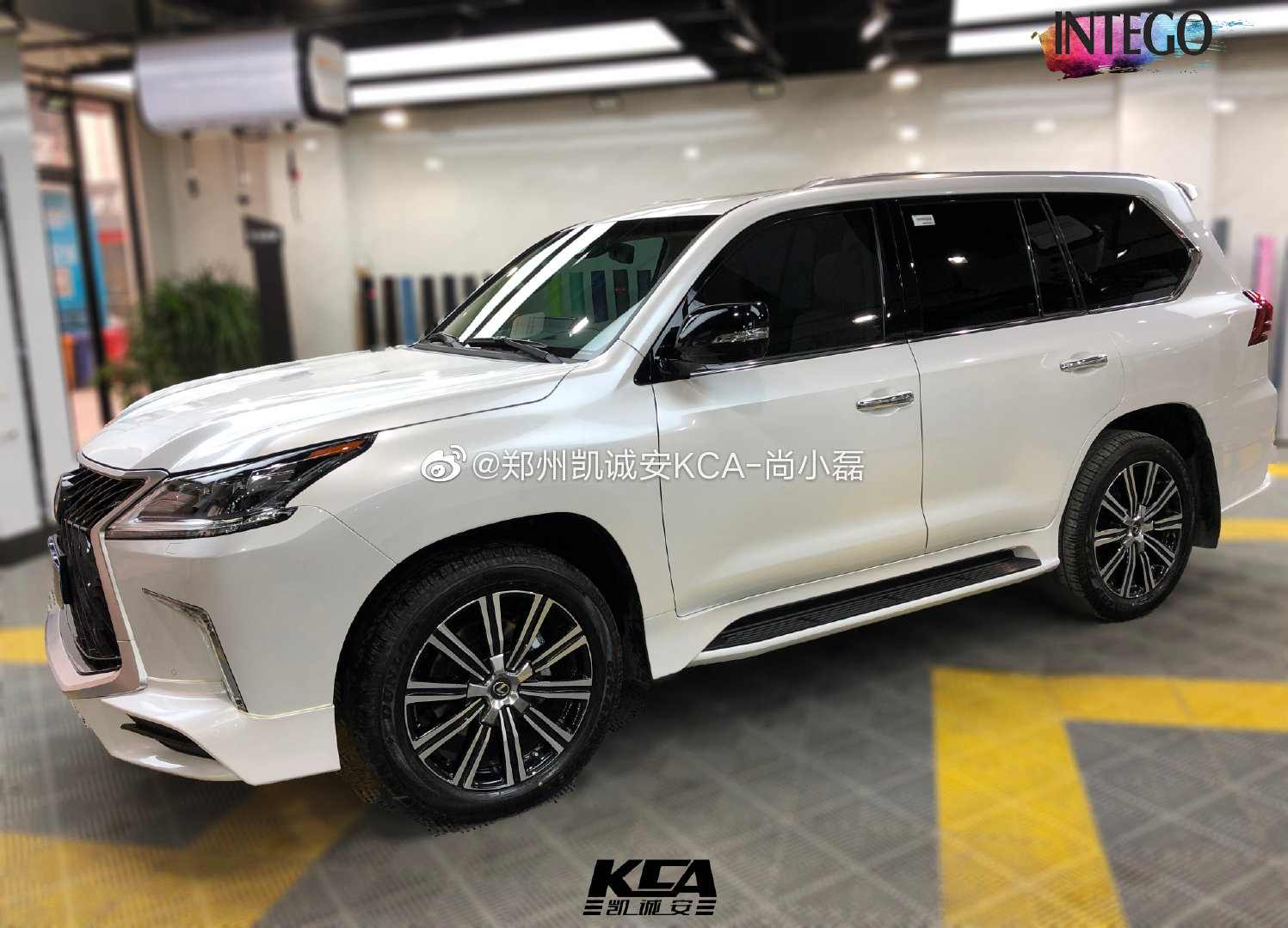 雷克萨斯漆面透明膜，完美保护车漆，天天开新车。