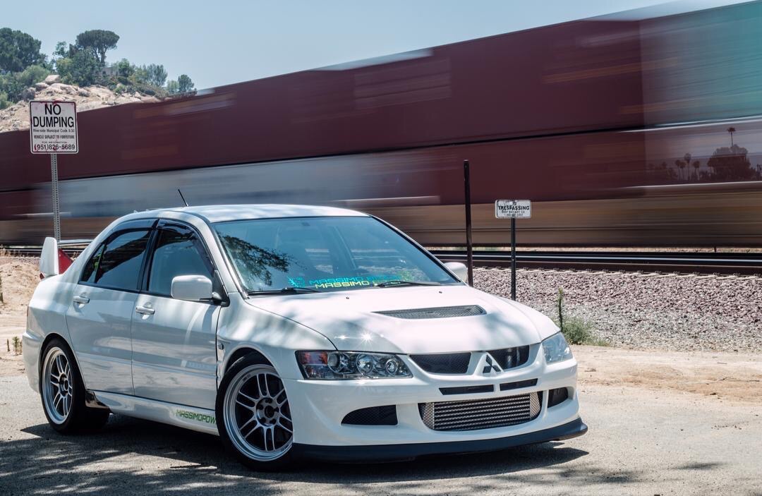 mitsubishi lancer evo 8性能街车