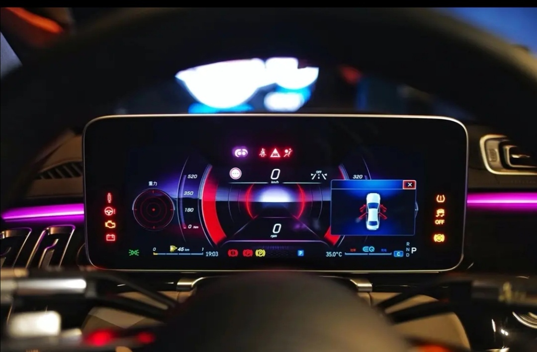 奥迪这样的氛围灯是不是妖艳了点