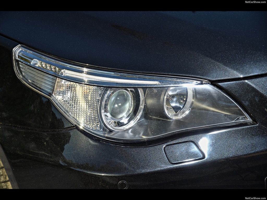 高清汽车美图：宝马5系的那些四眼灯
