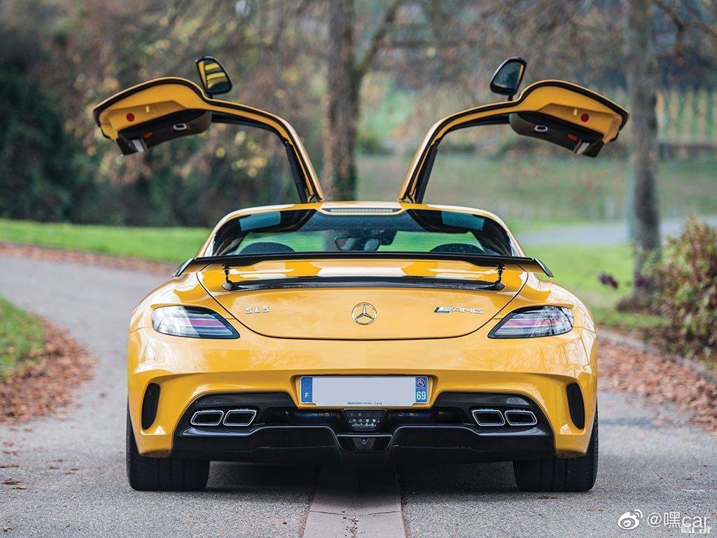 这台AMG SLS真的好看，不愧是标杆!