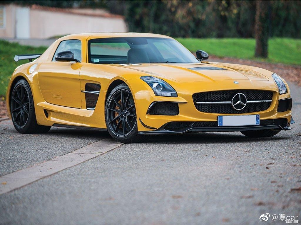 这台AMG SLS真的好看，不愧是标杆!