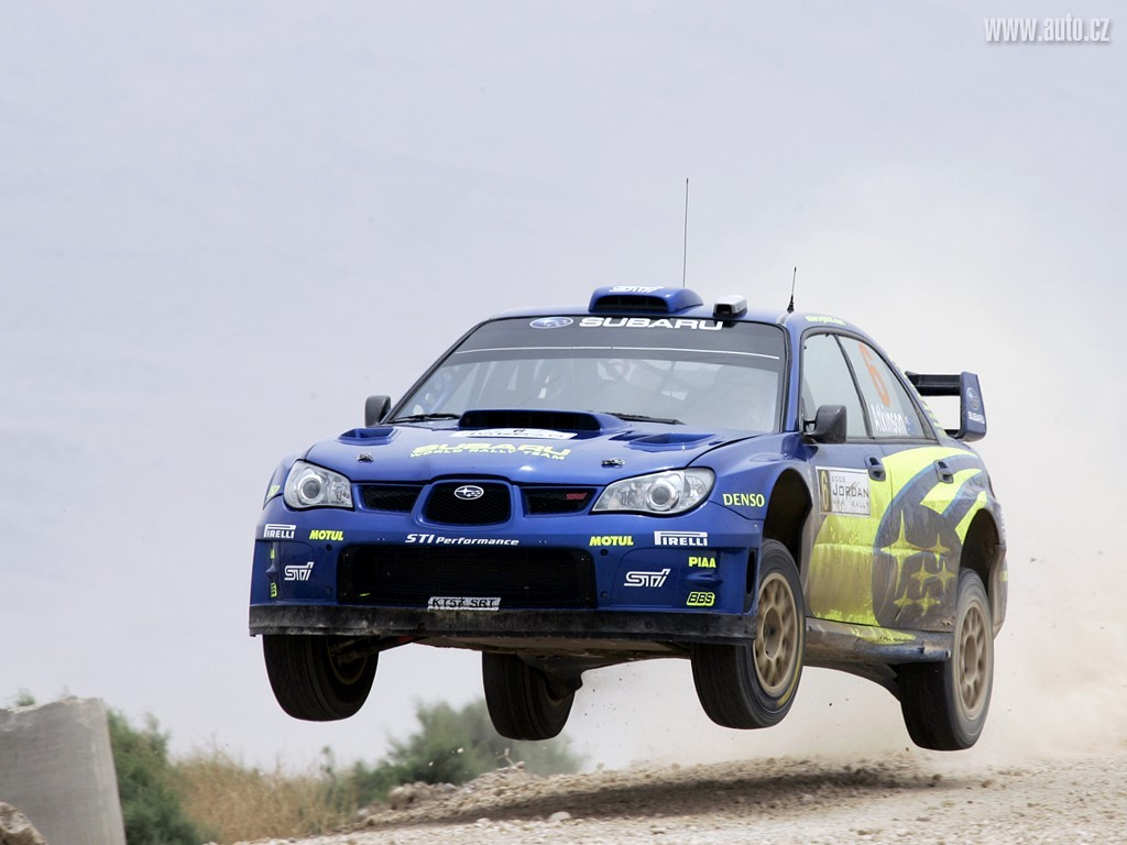 汽车美图：WRC斯巴鲁翼豹赛车，豹迷福音