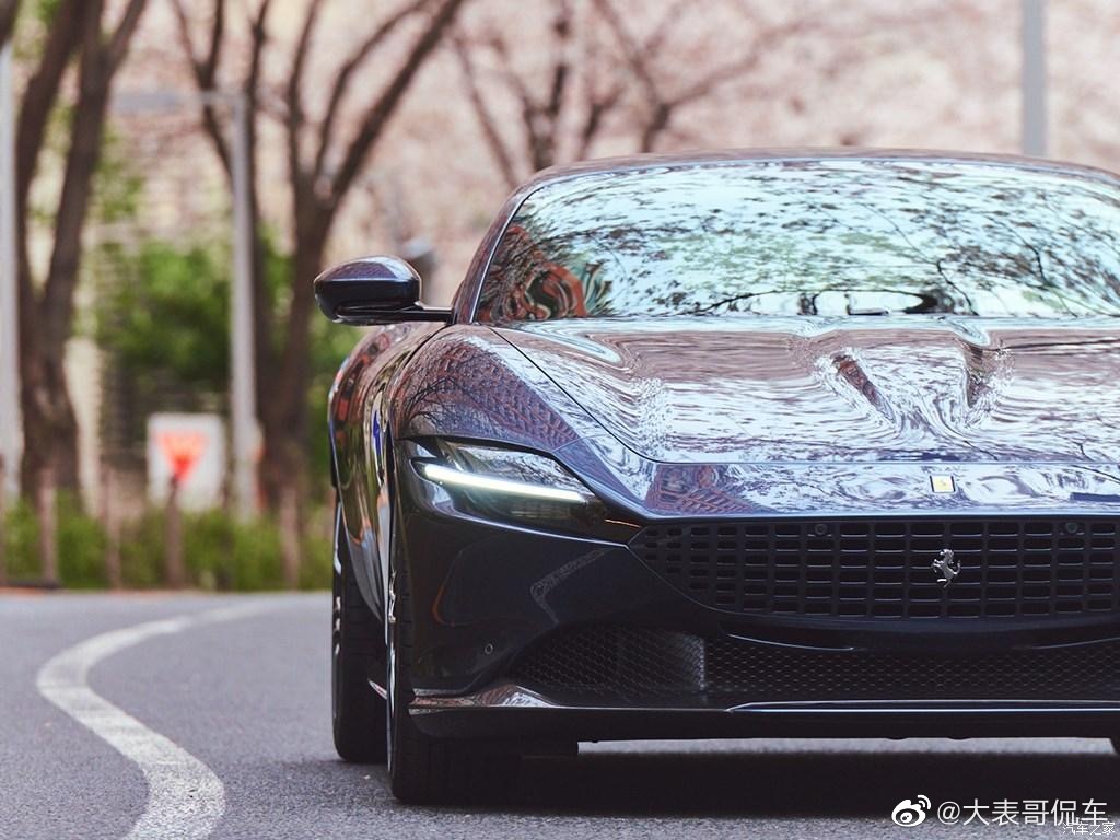 最便宜的法拉利 Roma 3.9T V8的跃马，百公里加速时间仅为3.4秒