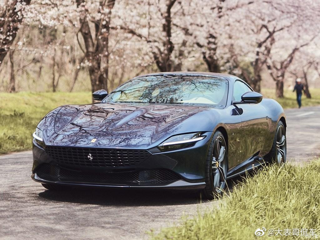最便宜的法拉利 Roma 3.9T V8的跃马，百公里加速时间仅为3.4秒