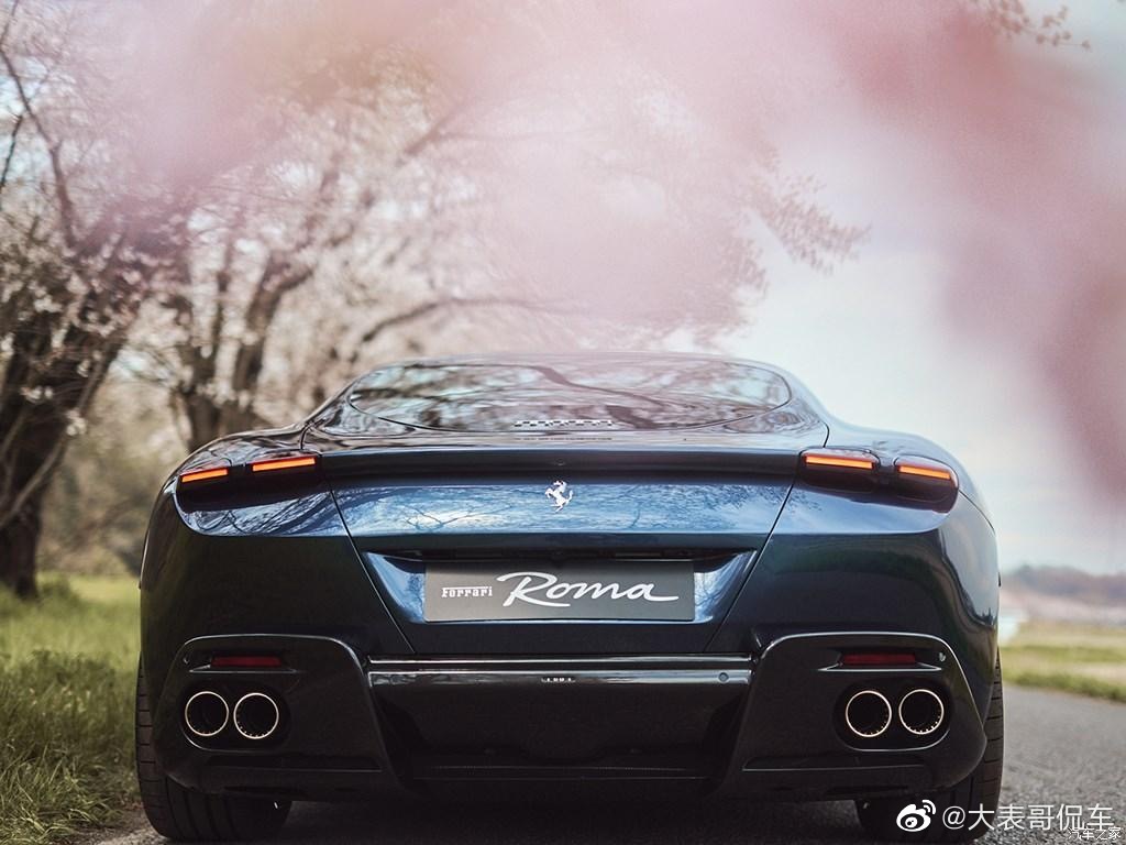 最便宜的法拉利 Roma 3.9T V8的跃马，百公里加速时间仅为3.4秒